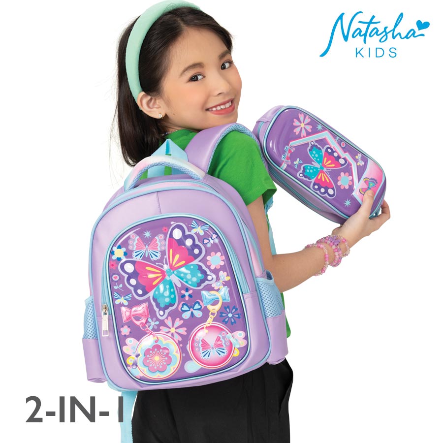 Cevala Kid's Girls 2in1 Backpack School Bag - Natasha Kids