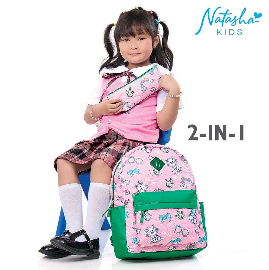 Chesney Kid's Girls 2in1 Backpack School Bag - Natasha Kids