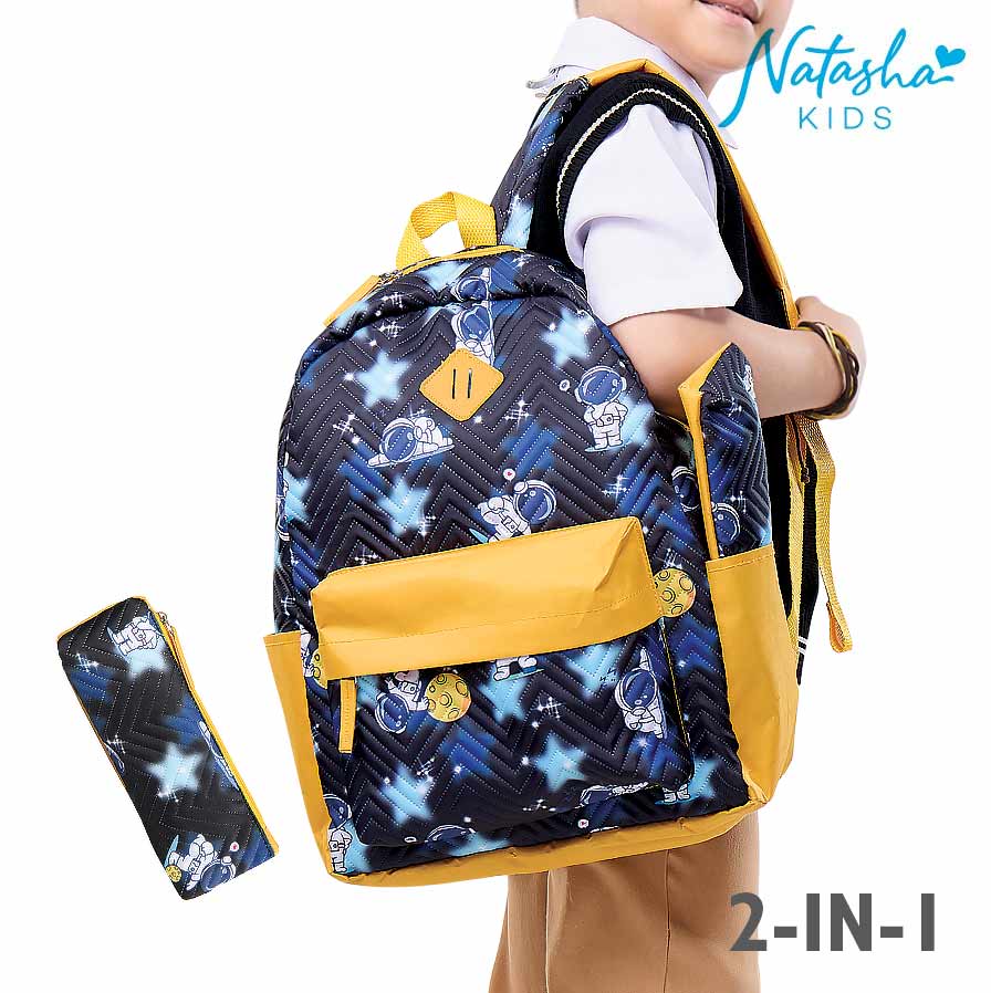 Chiyeko Kid's Boys 2in1 Backpack School Bag - Natasha Kids