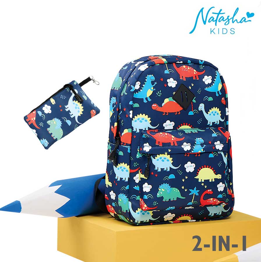 Cyro Kid's Boys 2in1 Backpack School Bag - Natasha Kids