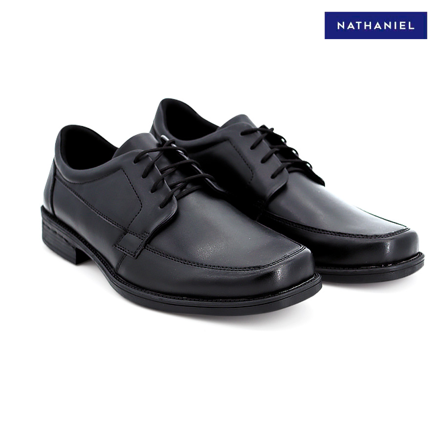 Ansley Men's Black School Shoes - Nathaniel