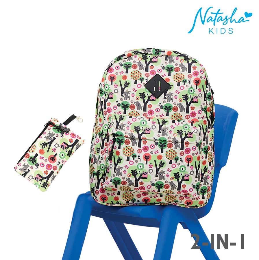 Clevia Kid's Girls Backpack School Bag - Natasha Kids 