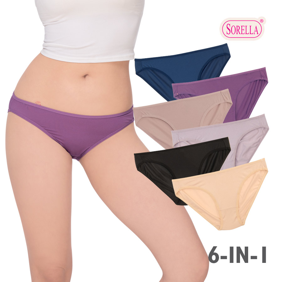 Yuuki Women's 6in1 Bikini Panty - Sorella