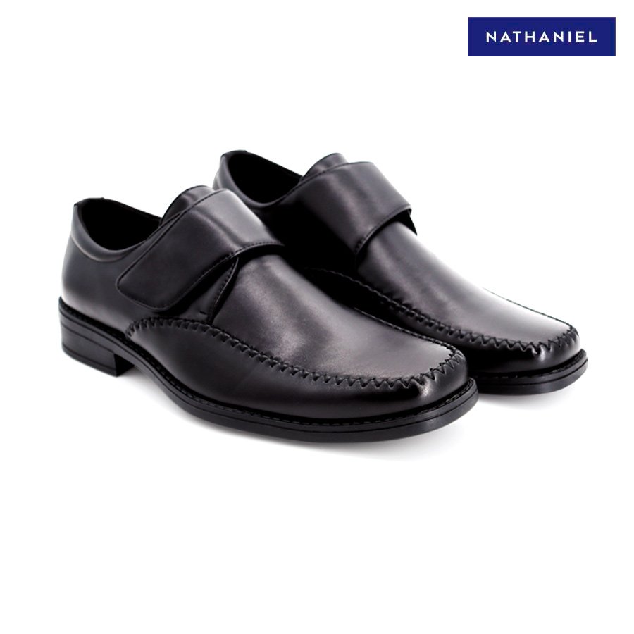 Arturo Men's Black School Shoes - Nathaniel