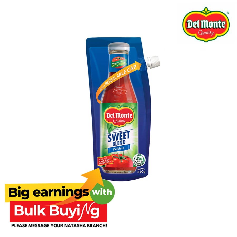 Sweet Blend Catsup
Pouch - Del Monte