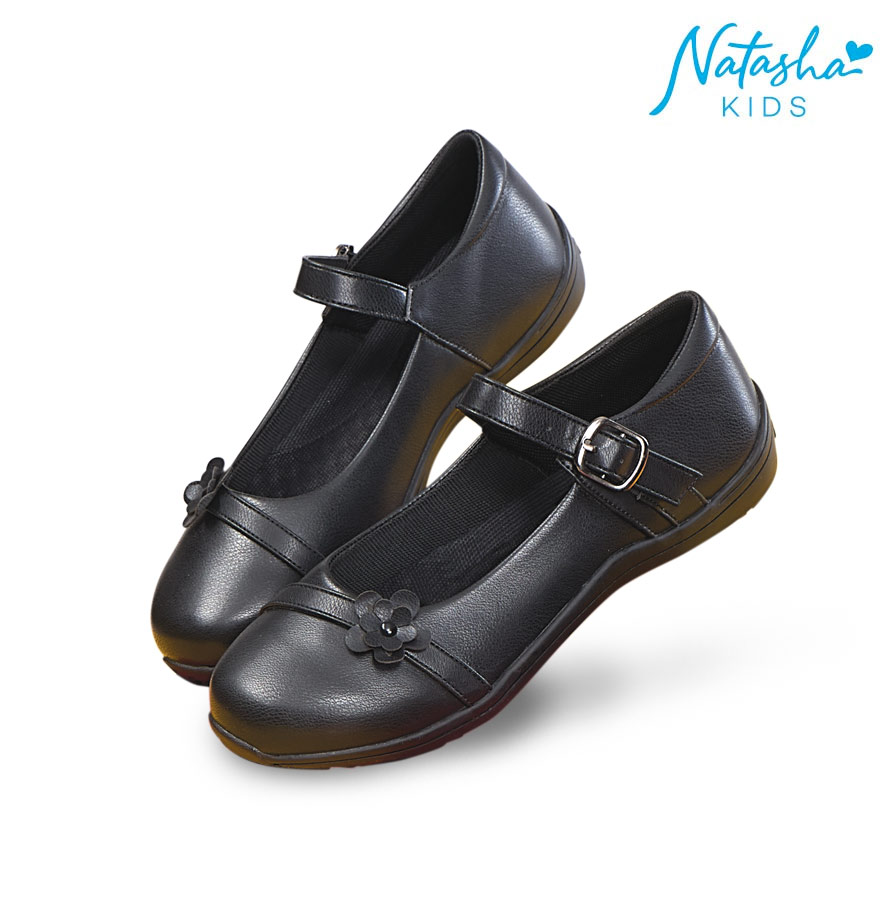 Dannie Pre-teens Girls Black Shoes - Natasha Kids