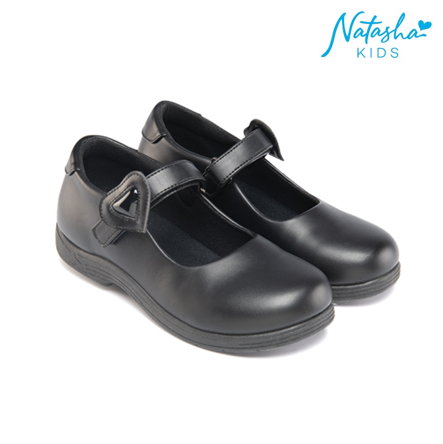 Hallie Kid's Girls Black Shoes - Natasha Kids