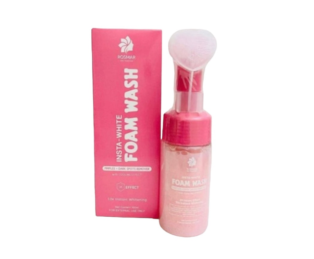 Insta-White Foam Wash - Rosmar