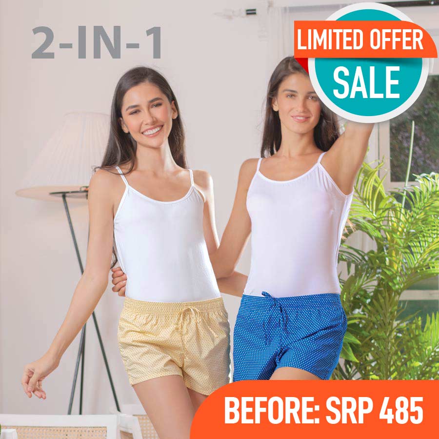 Kazuki Ladies 2-in-1 Boxer Shorts - Natasha Shape