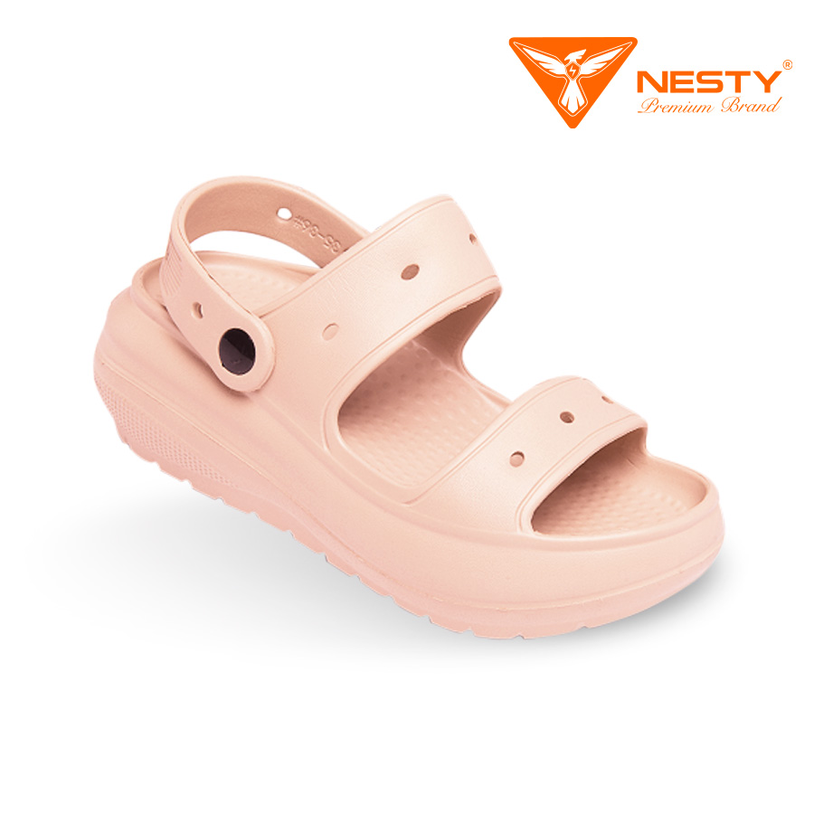 Kim Ladies Elevated Two-strapped Sandals - Nesty