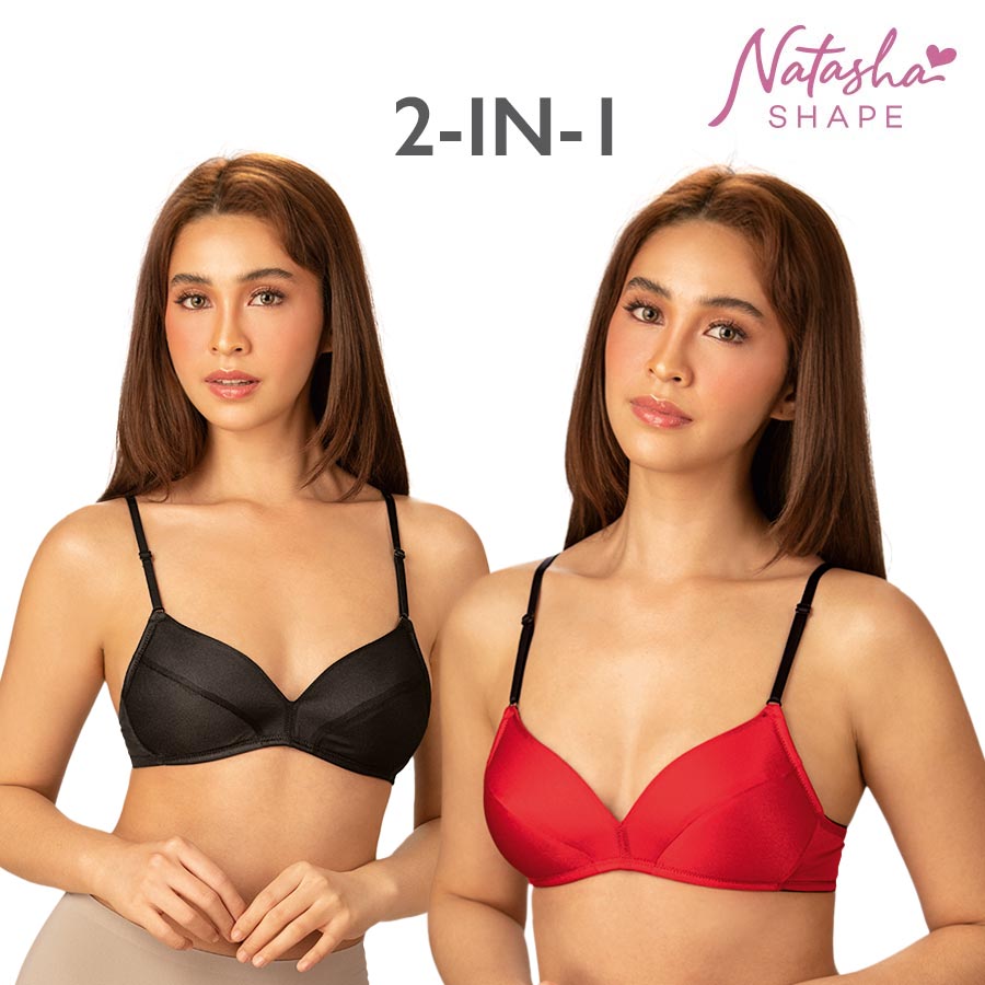 Apriljoy Ladies' 2-in-1 Non-wire Soft Cup - Natasha Shape 