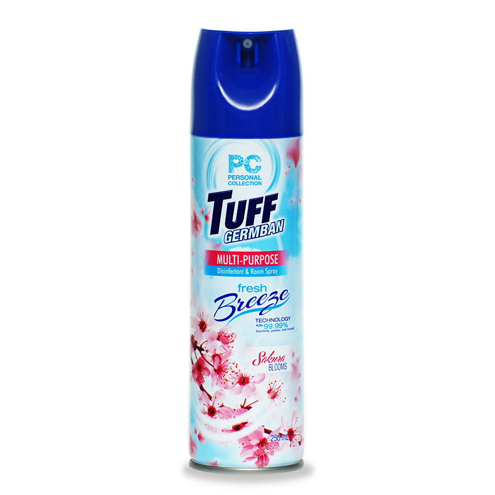 Fresh Breeze Multi-Purpose Disinfectant Room Spray - Tuff Germban