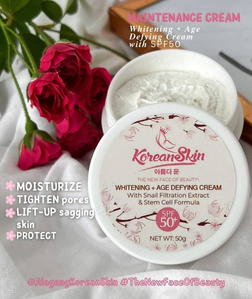 Maintenance Cream - Korean Skin