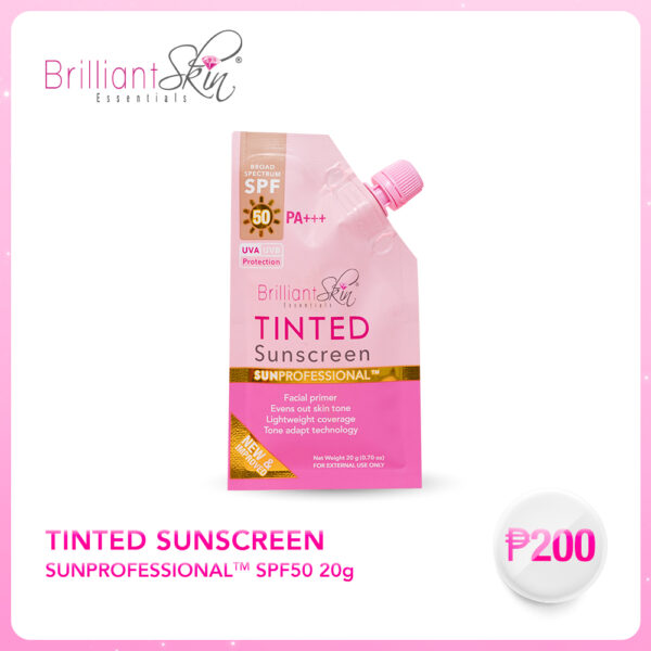 Tinted Sunscreen Facial Primer - Brilliant