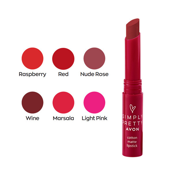 Cotton Matte Lipstick - Simply Pretty