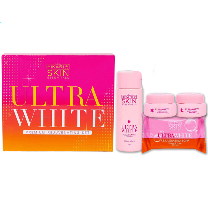 Ultra White Premium Rejuvenating Set - Hikari