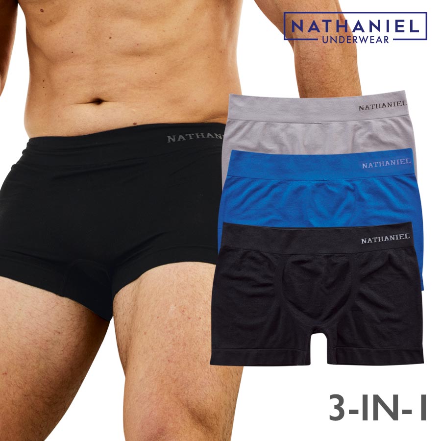 Alfiejay 3in1 Seamless Boxer Briefs - Nathaniel