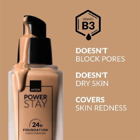 Power Stay Foundation 24Hrs - Avon True Color