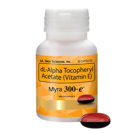 Vitamin E 300 I.U. Capsule - Myra 300 E