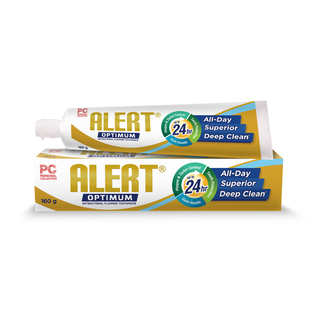 Optimum Fluoride Toothpaste - Alert