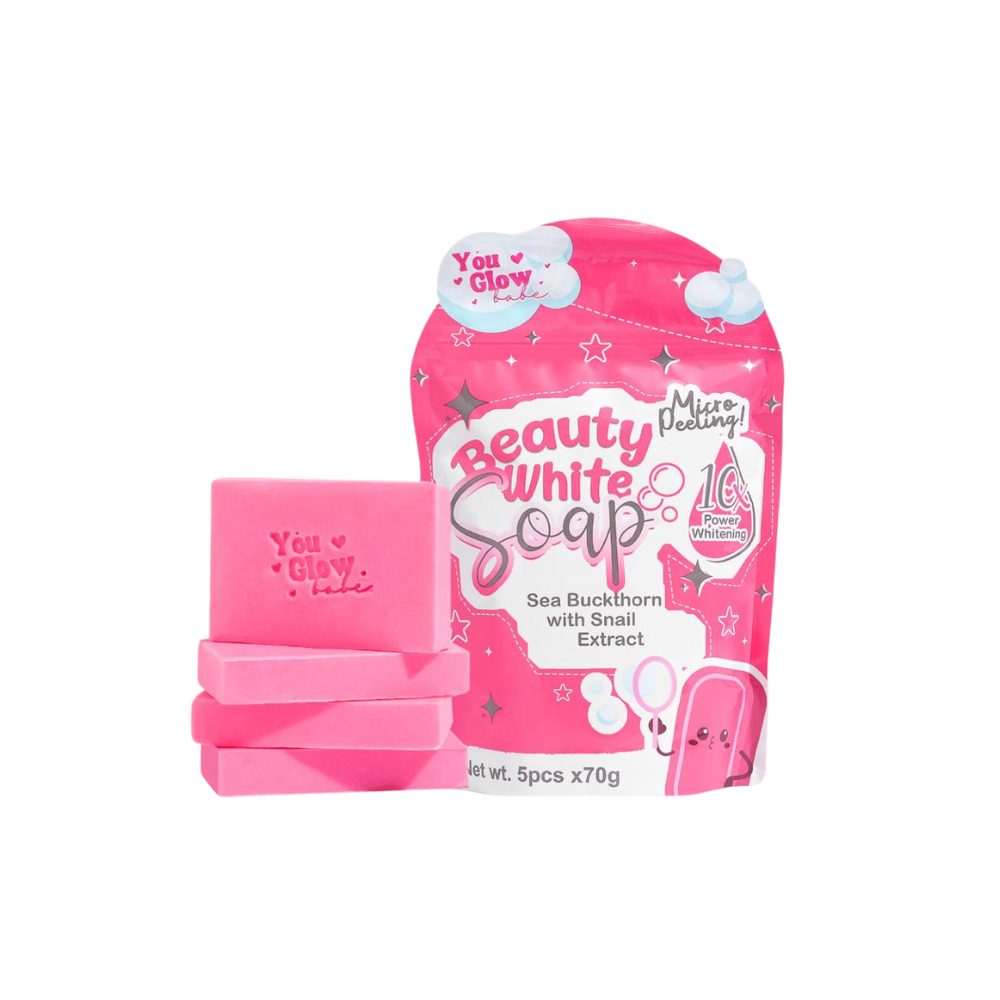 Pack of 5 Beauty White Soap  - You Glow Babe