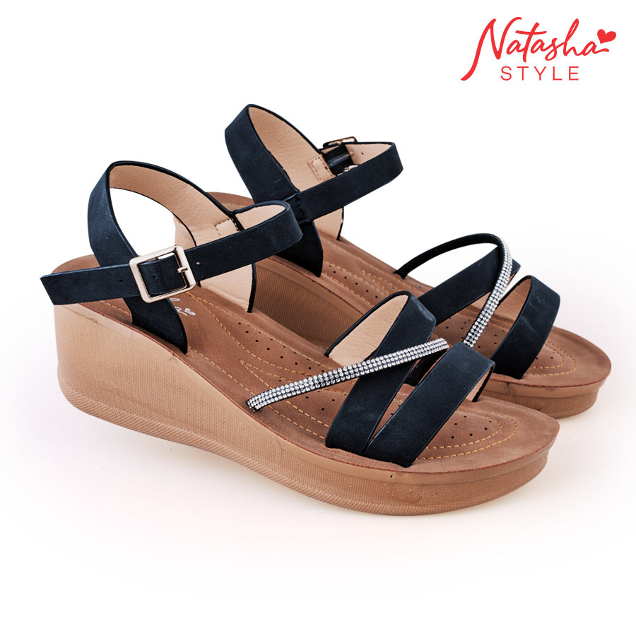 Alain02 Ladies' Wedge Sandals - Natasha Style