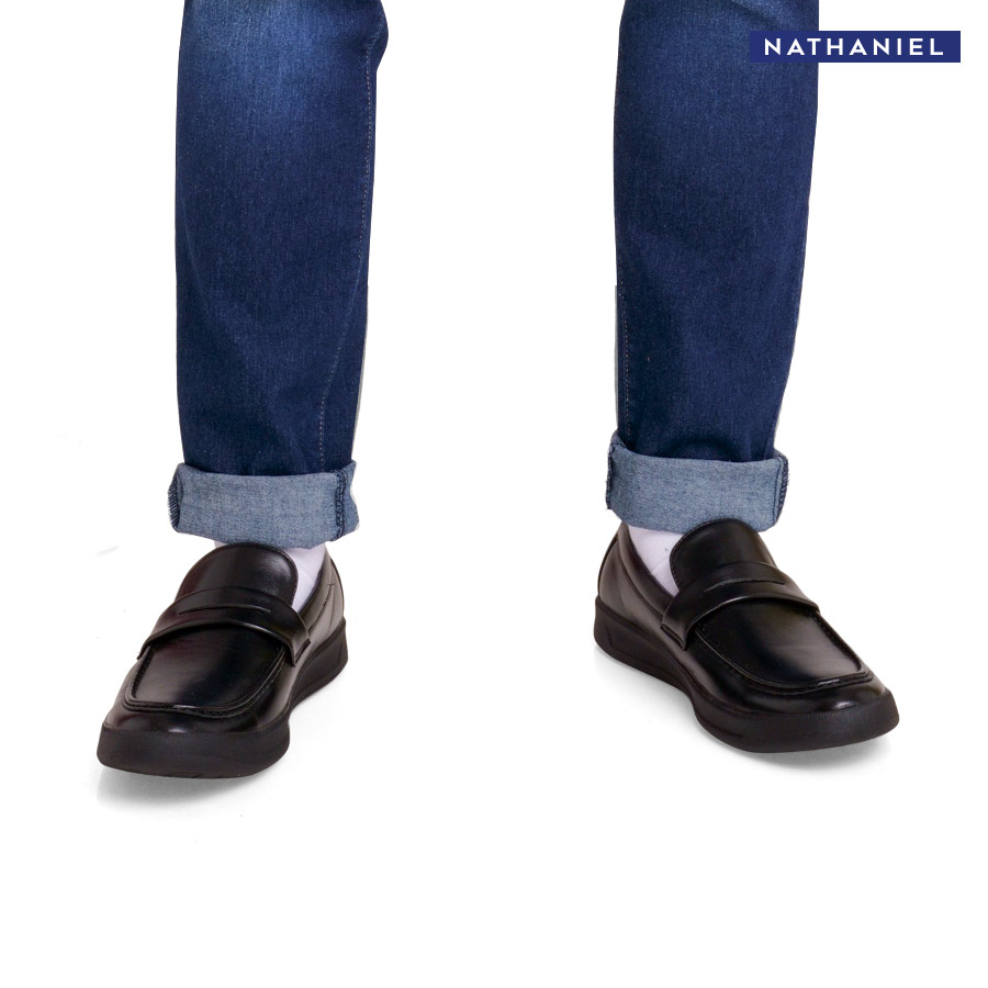 Calvus Men's Black Shoes - Nathaniel