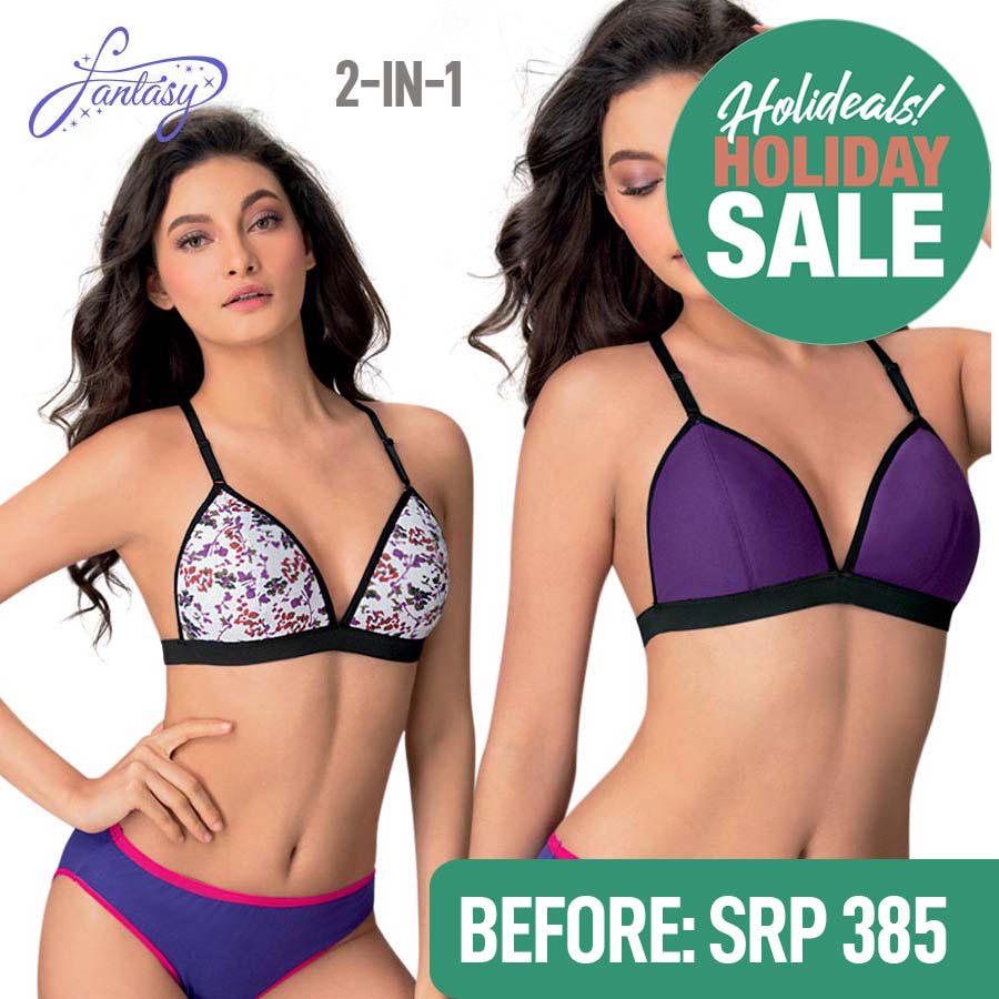 Mariabella 2in1 Non-wire Bra - Fantasy