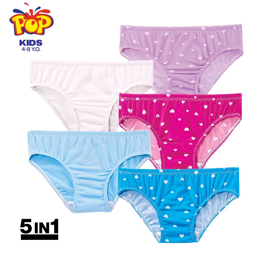 Vantrice Girls 4in1 Bikini Panty - Pop Kids