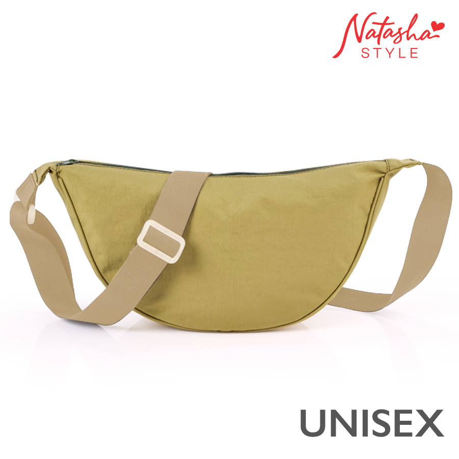 Hope Olive Unisex Crossbody Shoulder Bag - Natasha Style