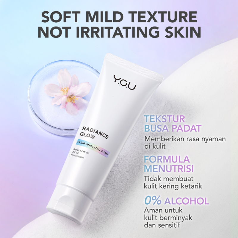 Radiance Glow Purifying Facial Foam - YOU