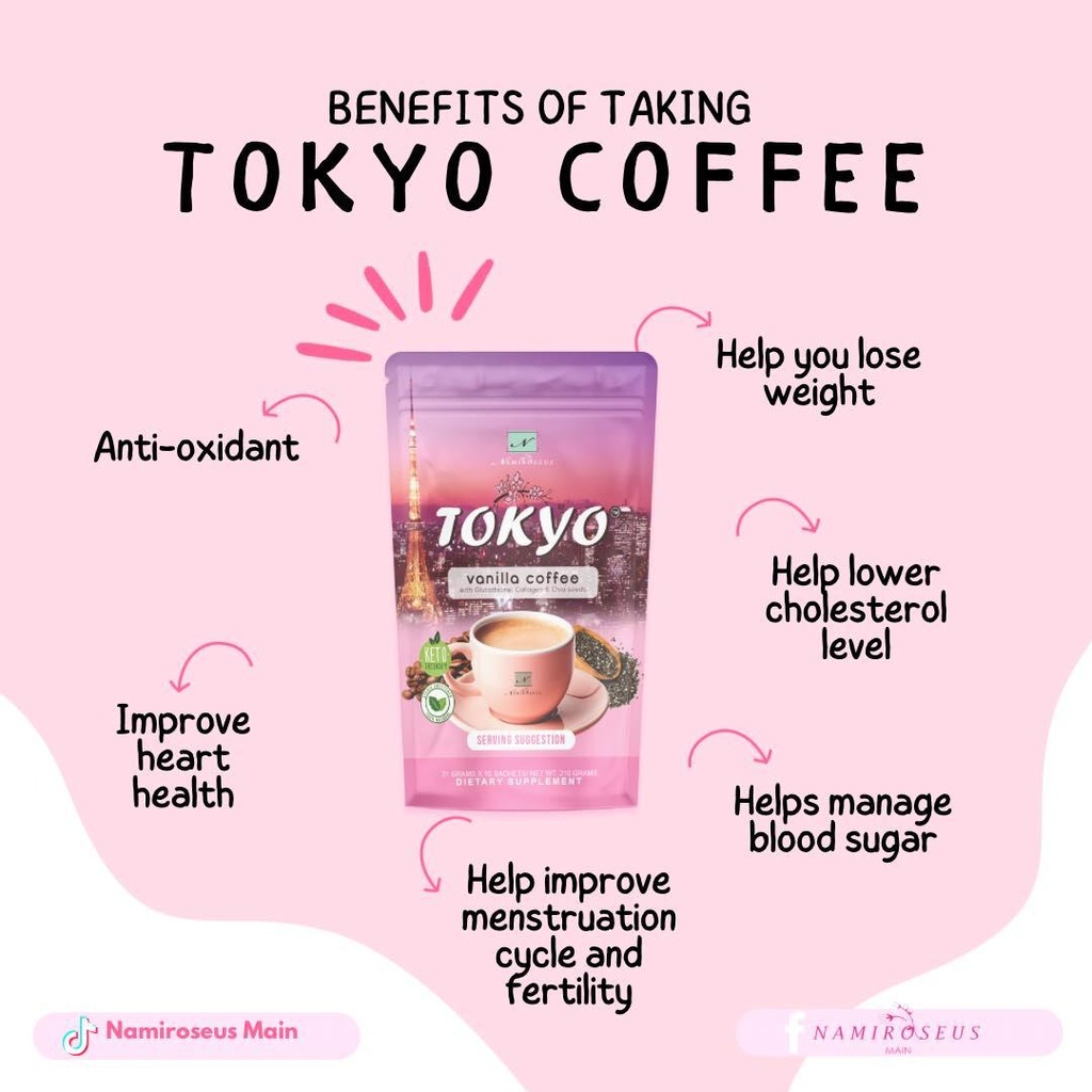 TOKYO Vanilla Coffee - Namiroseus 