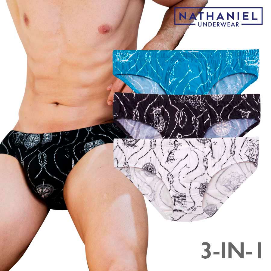 Castro Men's 3in1 Bikini Brief - Nathaniel
