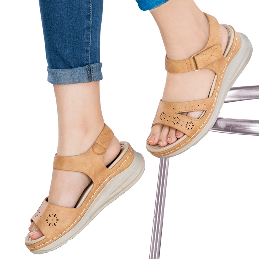 Eren Ladies Casual Wedge Sandals - Natasha