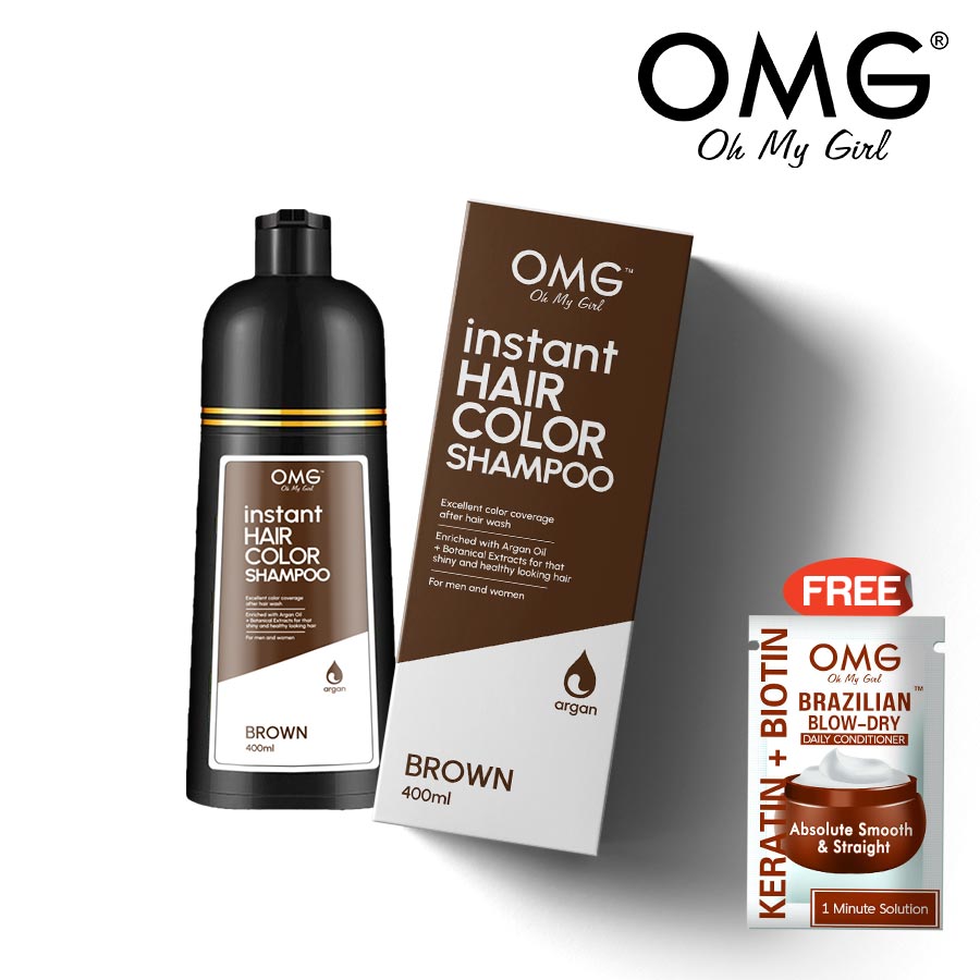Instant Hair Color Shampoo - OMG
