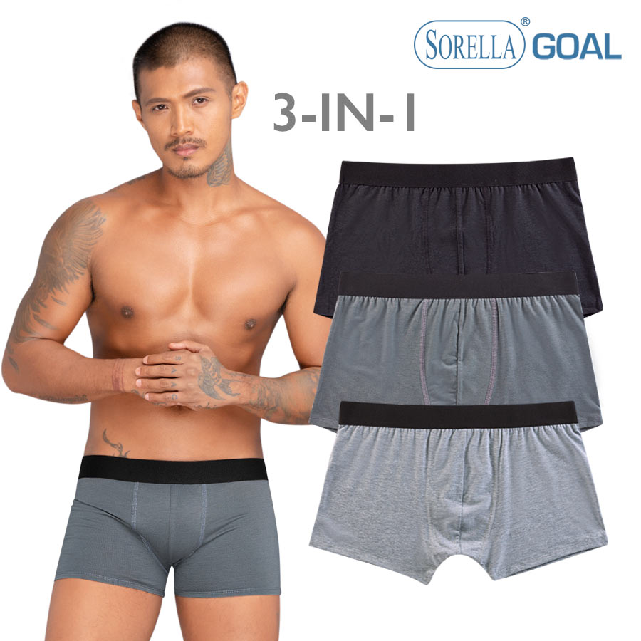 Terryjay Men's Multicolor 3-in-1 - Sorella