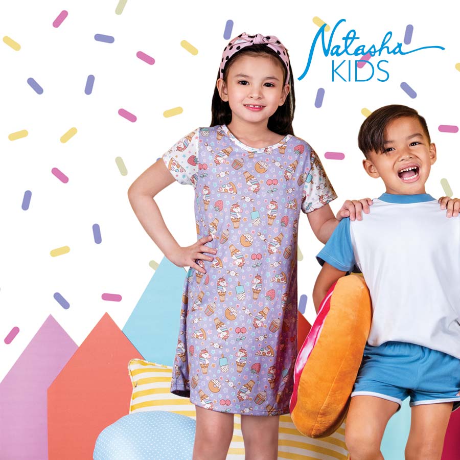 Ellaria Girls Sleep Dress - Natasha Kids