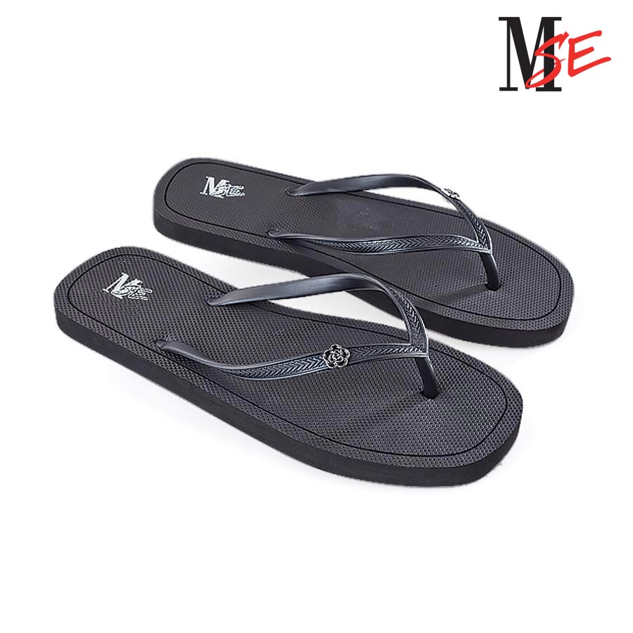 Nemoral Ladies' Black Summer Flipflops - MSE