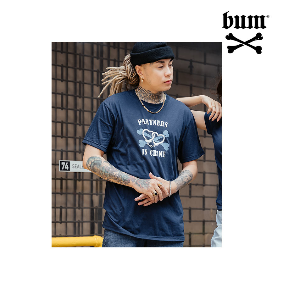 Xenwaren Mens Crewneck Graphic Shirt - BUM