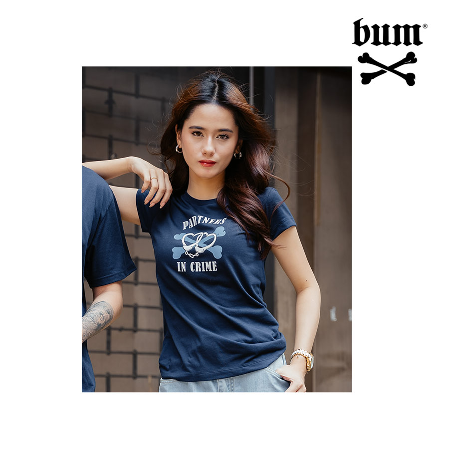 Yumaina Ladies Crewneck Graphic Shirt - BUM