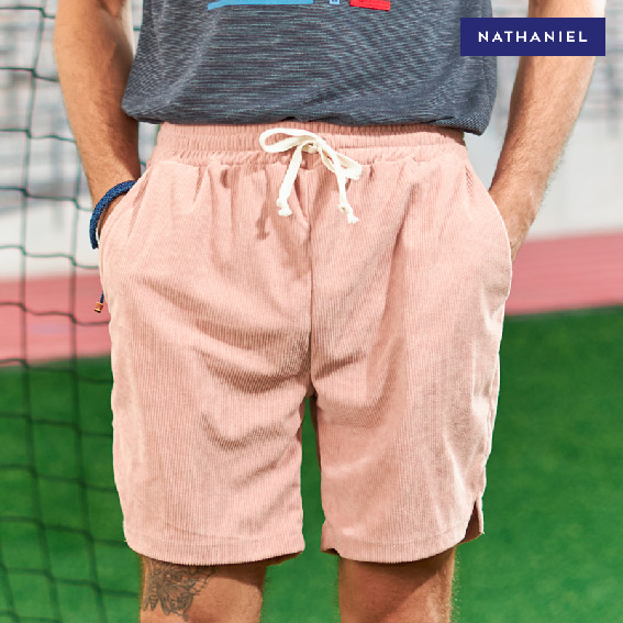 Enmar Men's Old Rose Casual Shorts - Nathaniel