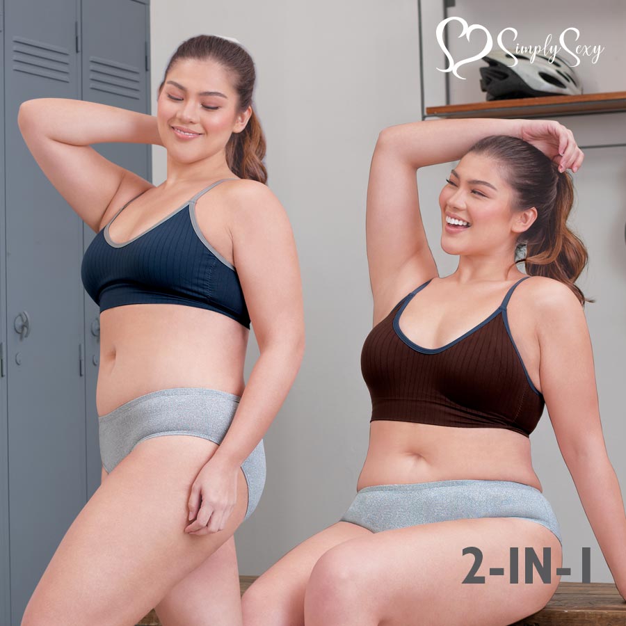 Funshine Plus 2 In 1 Seamless Bra - Simply Sexy