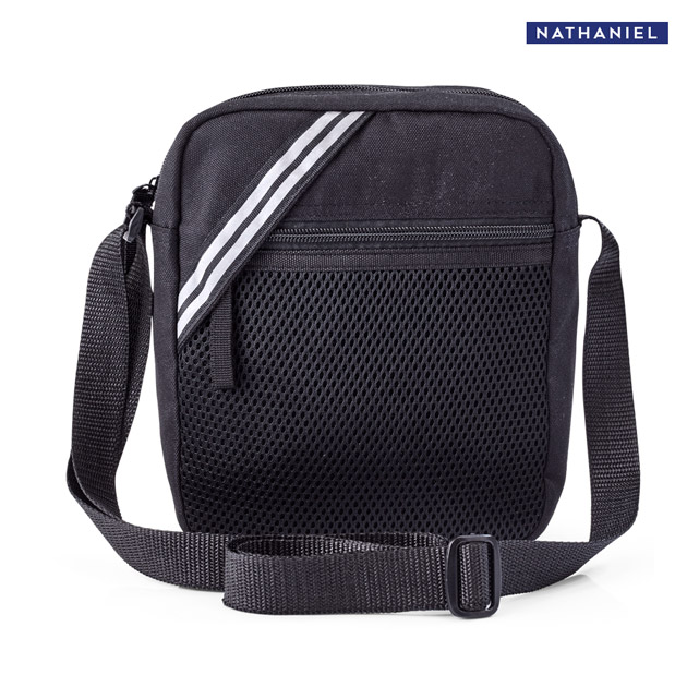 Abiezer Men's Black Sling Bag - Nathaniel