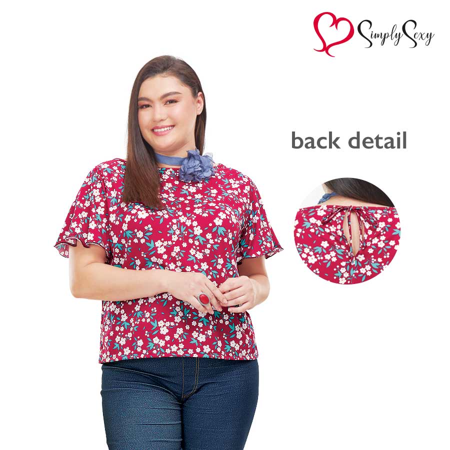 Barlina Ladies' Plus Blouse - Simply Sexy