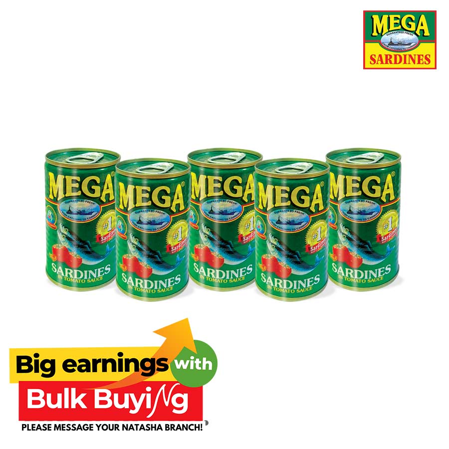 Sardines 5in1 Easy Open Can - Mega