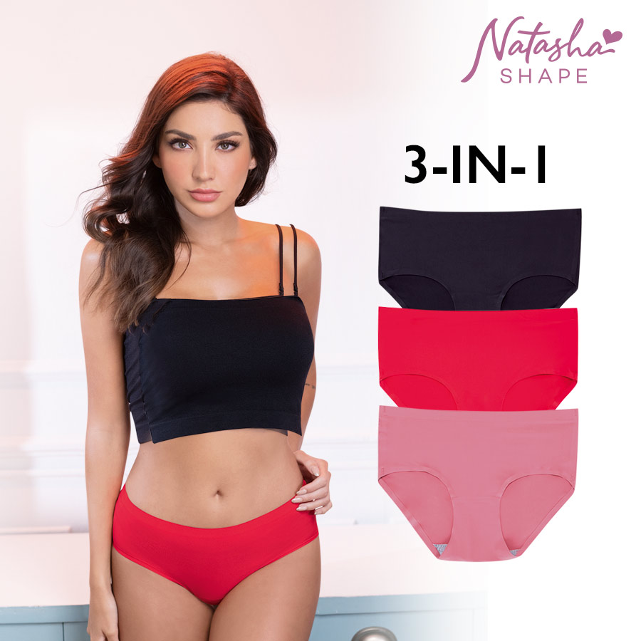 Echizen Ladies' 3 In 1 Seamless Panty - Natasha Shape