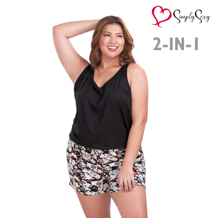 Charnett Ladies' Plus 2in1 Loungewear Set - Simply Sexy