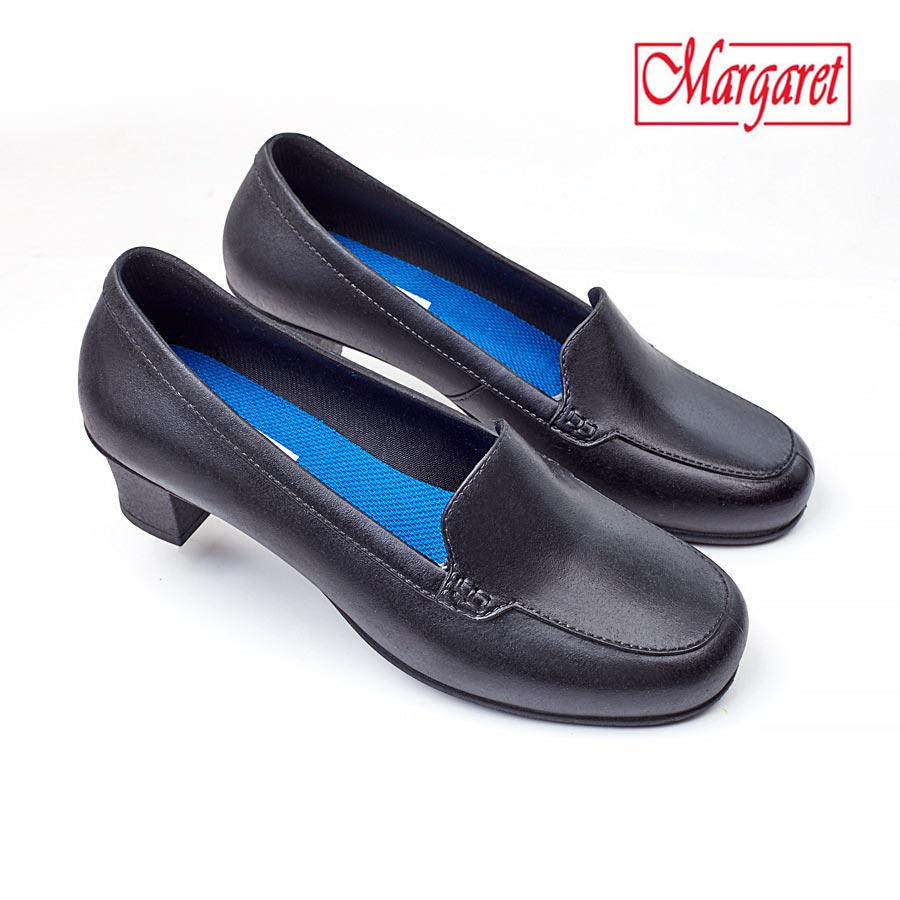 Ft009 Ladies Casual Black School Shoes - Margaret