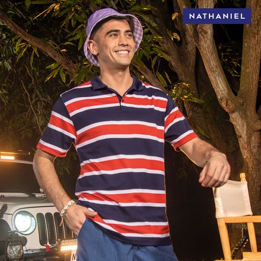 Dalmacio Men's Polo Shirt with Collar - Nathaniel