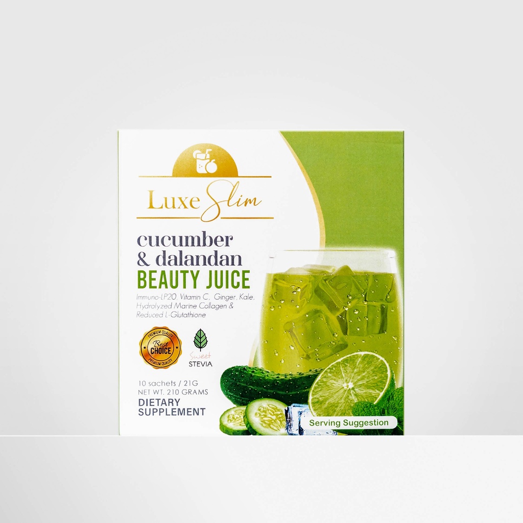 Cucumber Dalandan Beauty Juice Drink - Luxe Slim